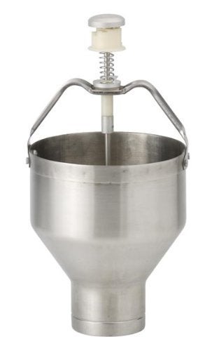 Royal Industries Royal Industries Professional Pancake Batter Dispenser Stainless Steel 8 Cups Silver Commercial Grade 