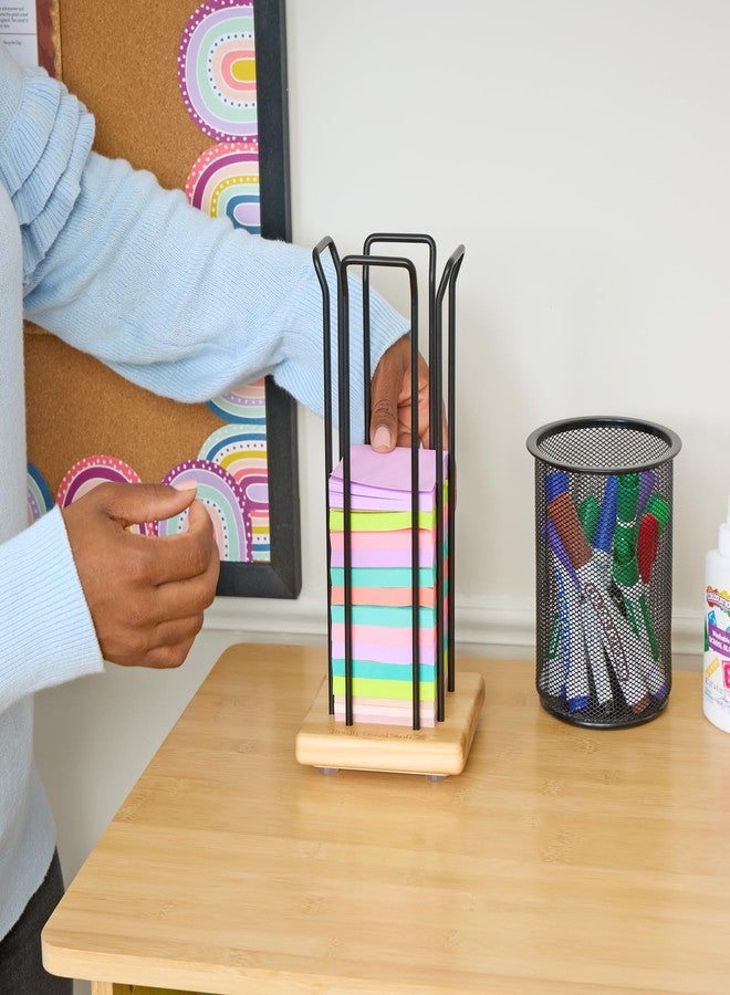 ريلي جود ستاف حامل ملاحظات لاصقة من ريلي جود ستاف - حامل واحد، 5 بوصات عرض × 5 بوصات عمق × 1 بوصة ارتفاع، حامل ملاحظات، لوازم مكتبية ومدرسية، ضروريات للمعلمين، منظم مكتب أنيق - Image 5