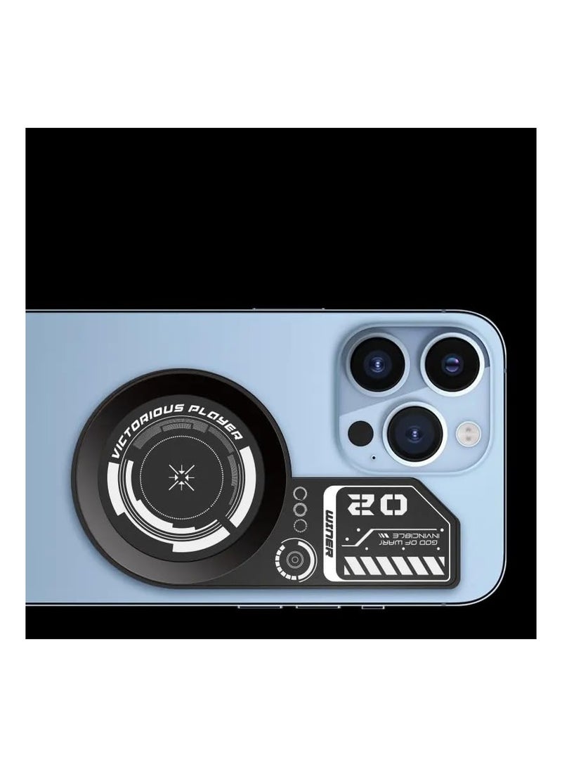 SYOSI Phone Cooling Pad, Heatsink Thermal Self-Adhesive Plate, to Unleash Mobile Gaming and Live Stream Enhanced Heat Dissipation with Vapor Chamber Technology, for Magnetic Back Clip Phone Radiator(1 Pack) - Image 3