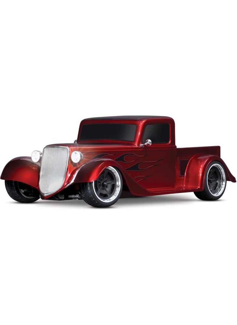TRAXXAS - 4-Tec 3.0 Factory Five 35 Hot Rod 1/10 Rtr Touring Electric RC Model Car & Tq Remote Control Red - Image 1