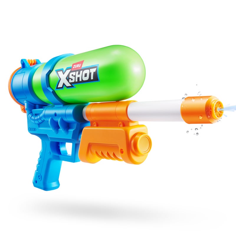 X-Shot 80's سوبر سبلاش! مسدس ماء رجعي سريع التعبئة (500 مل، متنوع) - Image 2