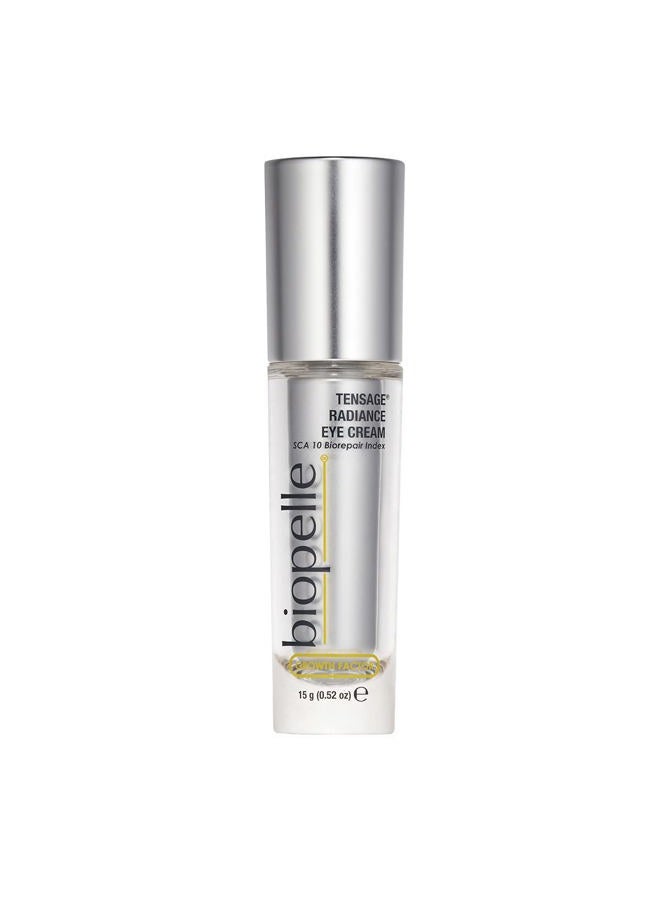Biopelle Tensage Growth Factor Radiance Eye Cream with SCA 10 Biorepair Index, Illuminating Eye Care, 0.52 Oz - Image 1