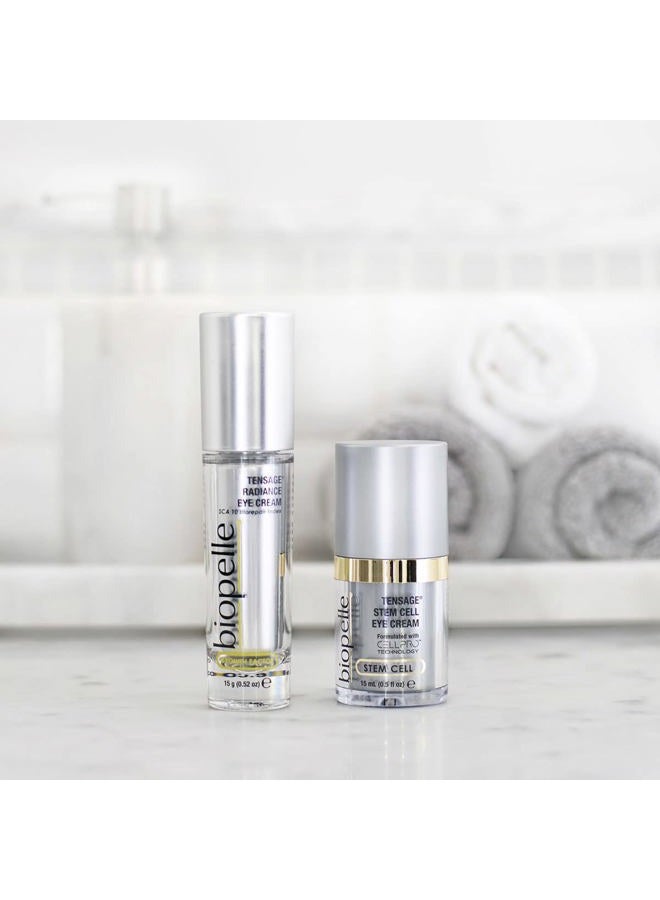 Biopelle Tensage Growth Factor Radiance Eye Cream with SCA 10 Biorepair Index, Illuminating Eye Care, 0.52 Oz - Image 5