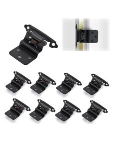 10-Pack "Flush Matt Black Cabinet Hinges For Automatic Closing Of Kitchen/Bathroom/Furniture Cabinets And Doors - pzsku/ZA4B06C9E914B247AF8EDZ/45/_/1717306694/c5bf34ad-156c-4615-b0e3-e31e333d97b6