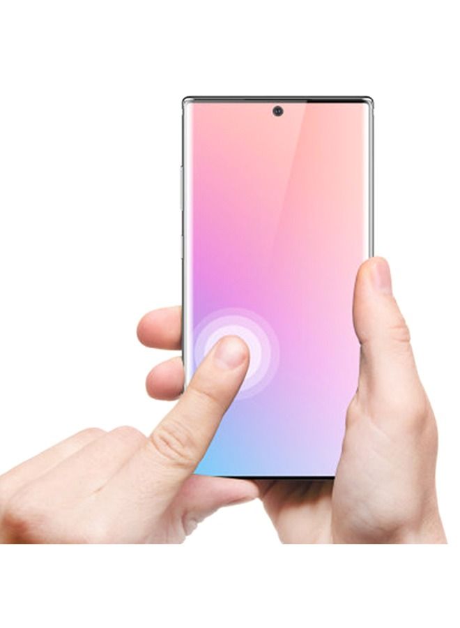 shAyzee Tempered Glass Screen Protector For Samsung Galaxy Note 10 Plus Clear - Image 2