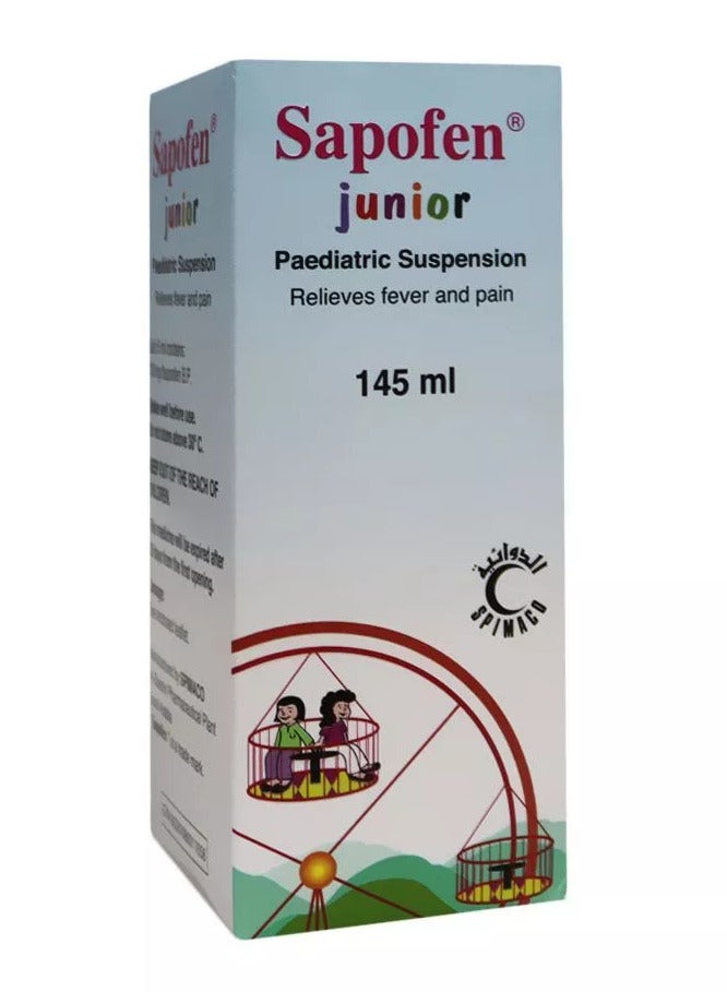 SAPOFEN Sapofen Junior Syrup 145 ml  - Image 3