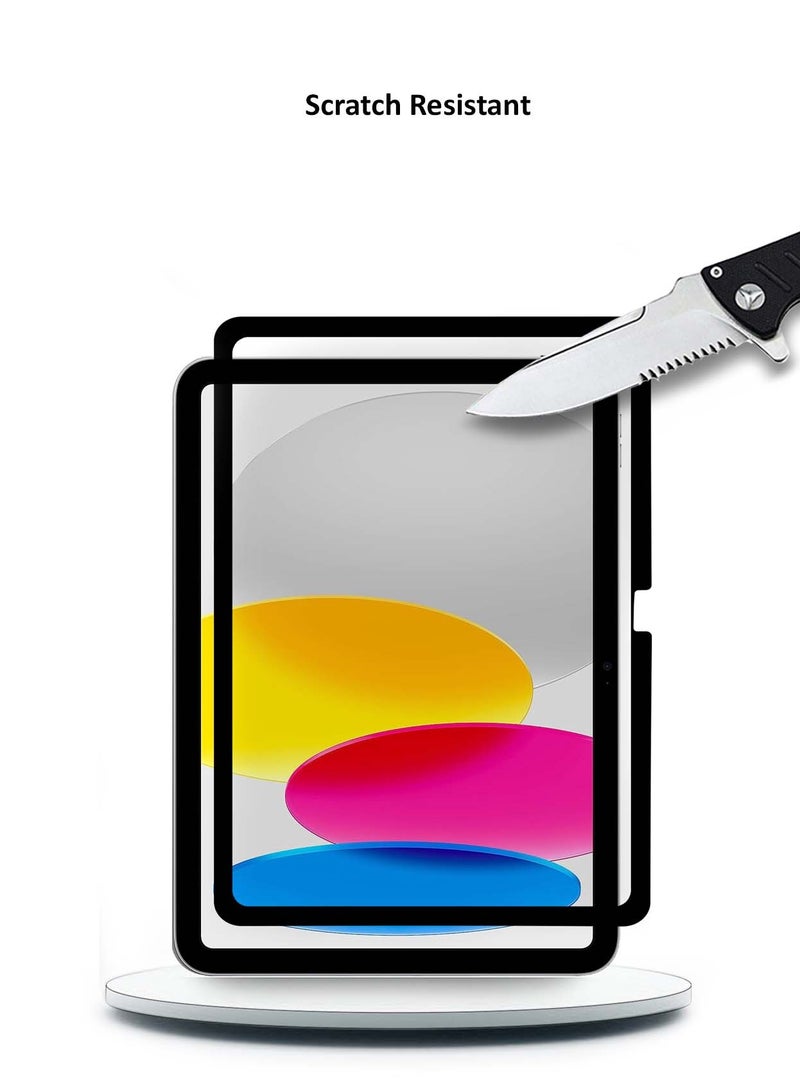 Techie 9D Matte Ceramic Film Screen Protector For Apple iPad 10th Generation 2022 10.9 Inch- Anti-Fingerprint Shield, Smooth Touch, Bubble-Free Installation - Image 5