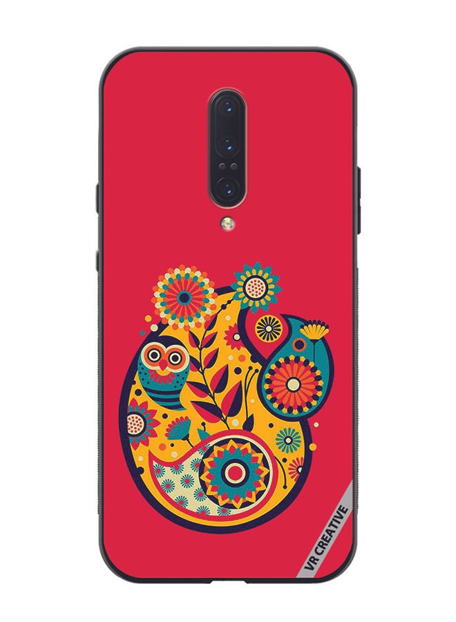 VR CREATIVE Protective Case Cover For OnePlus 7 Pro Mandala Art Design Multicolour - Image 1
