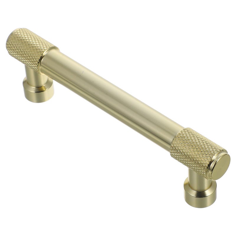Gold Finish Aluminum Alloy Kitchen Cabinet Drawer Pull Handle Small Round - Image 2