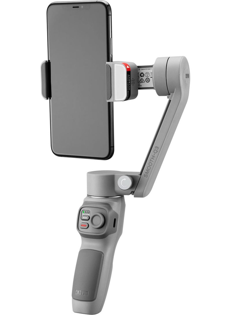 زيون Zhiyun-Tech Smooth-Q3 Smartphone Gimbal Stabilizer Combo - Image 5