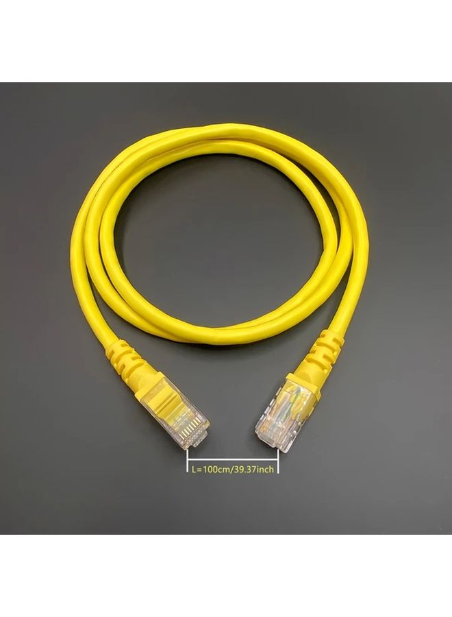 CAT6 Ethernet Cable 1m 3.3ft High Speed 10Gbps 550Mhz RJ45 Compatible 3 Pack - Image 2