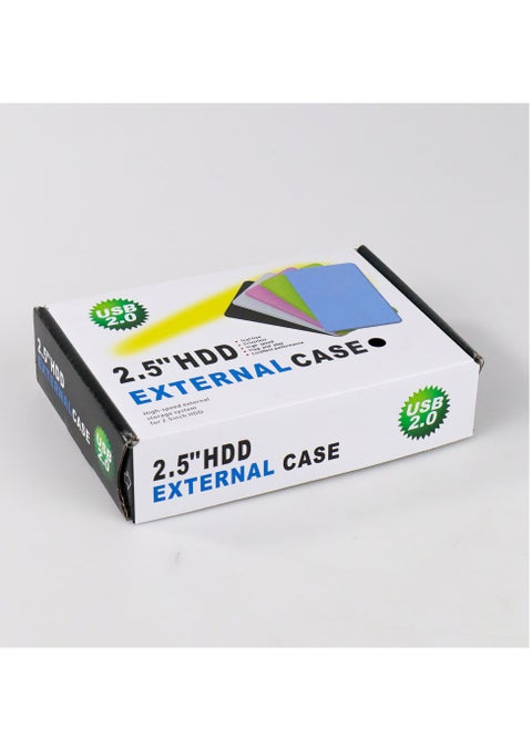 2.5 INCH HDD ENCLOSURE, USB 2.0 PLASTIC HARD DISK CASE FOR SSD DISK CASE HDD BOX USB 2.0 HD EXTERNAL HDD ENCLOSURE