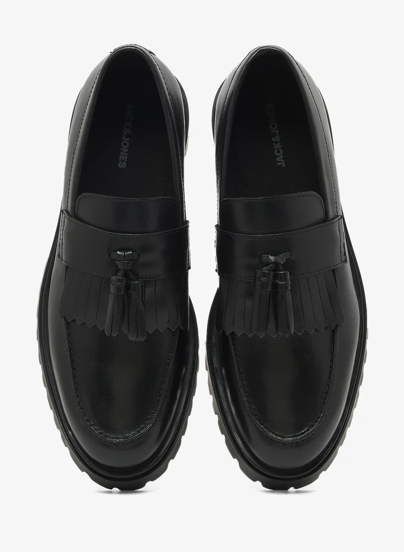 JACK & JONES Black Milano Loafers for Men | Best Price UAE