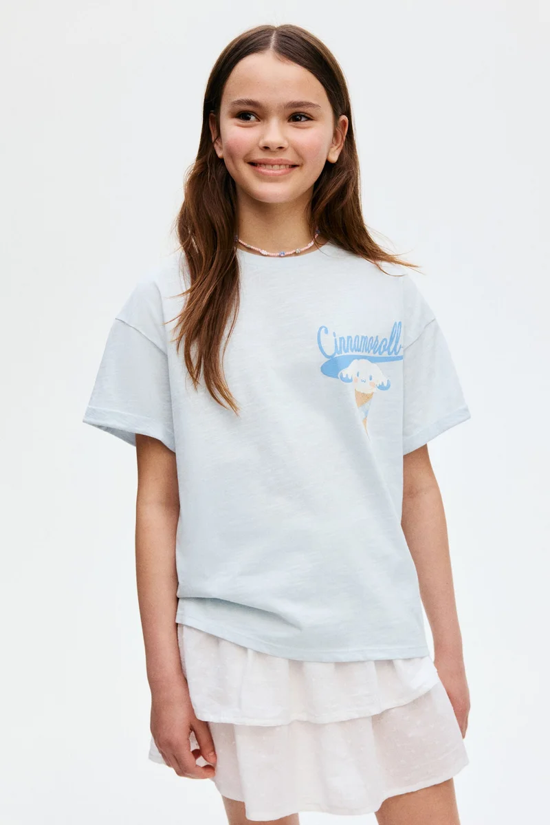 H&M Oversized printed T-shirt