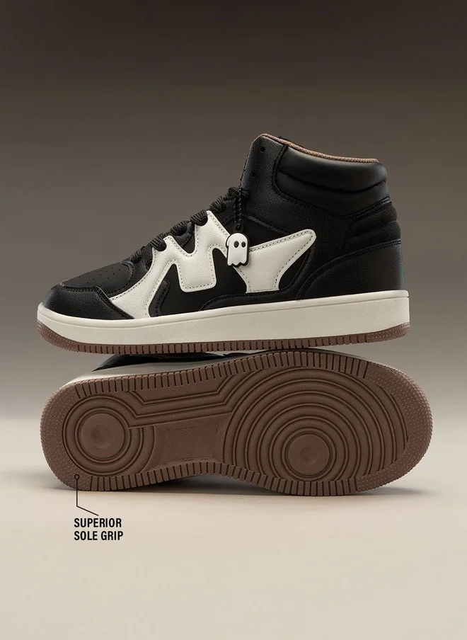 The Souled Store  The Souled Store Men UBZ Ascend Colourblocked Mid Top Sneakers  | Best Price UAE
