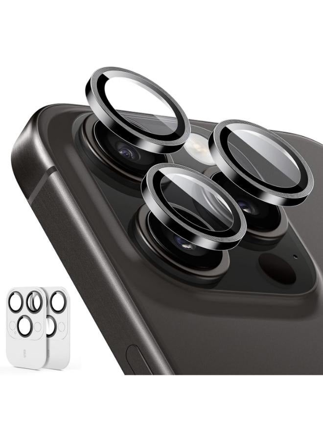 CD alloy 3D quick stick camera lens screen protector, suitable for iPhone 15Pro Max - Image 3