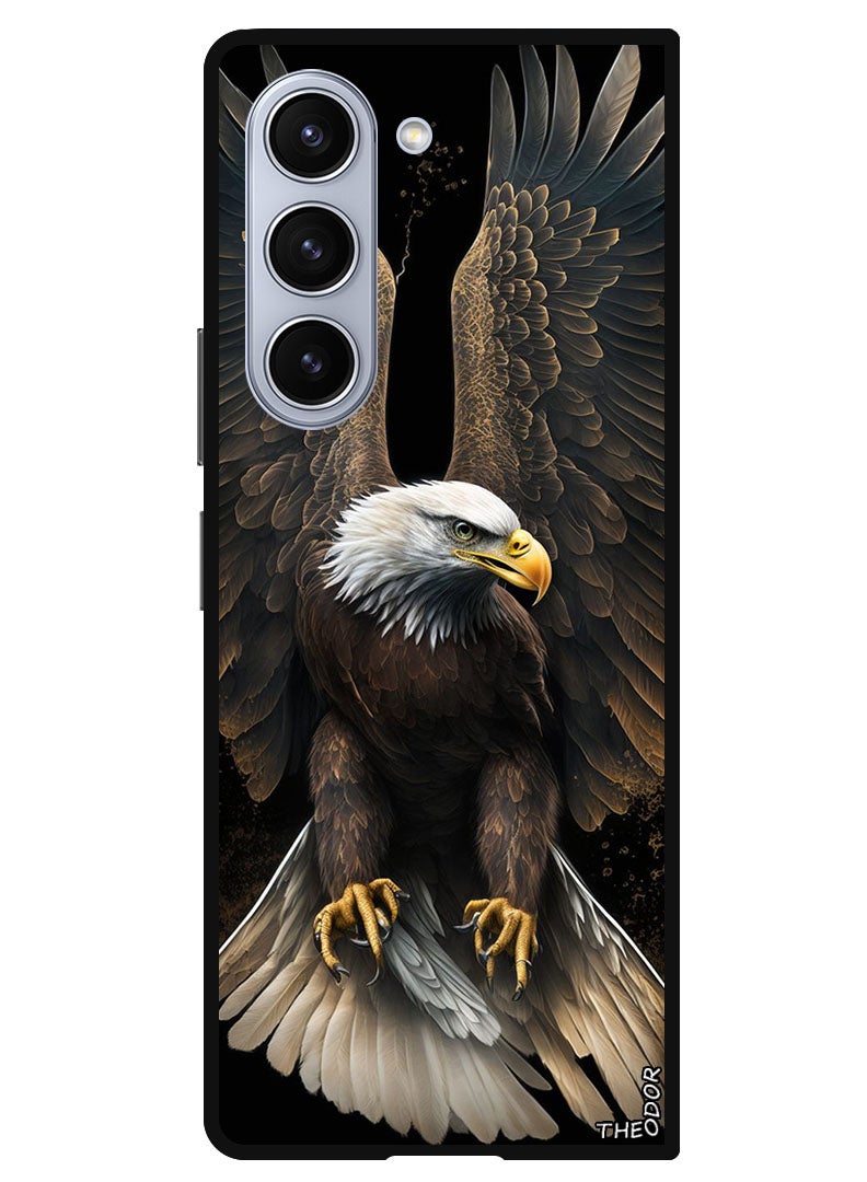 Theodor Protective Case Anti Scratch Shock Proof Bumper Cover For Samsung Galaxy Z Fold 6 Eagle 2 - Image 1