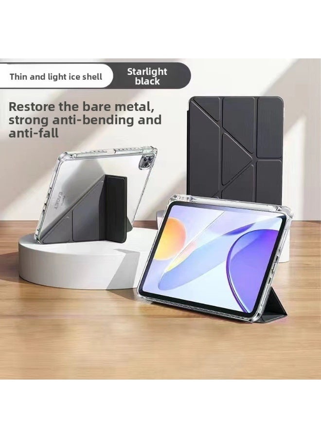 Clear Anti-Bend iPad Case with Foldable Stand, Compatible with 2025/2026 iPad 10th/11th/12th Gen (A16) 11"/10.9" - Image 3
