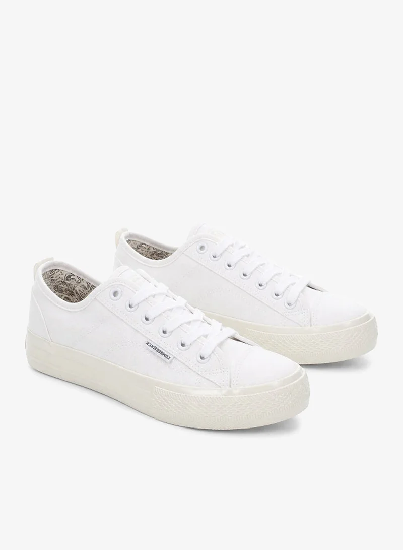 Lumberjack Lumberjack Ravenne Women Sneakers White Canvas – Lightweight Breathable Casual Shoes