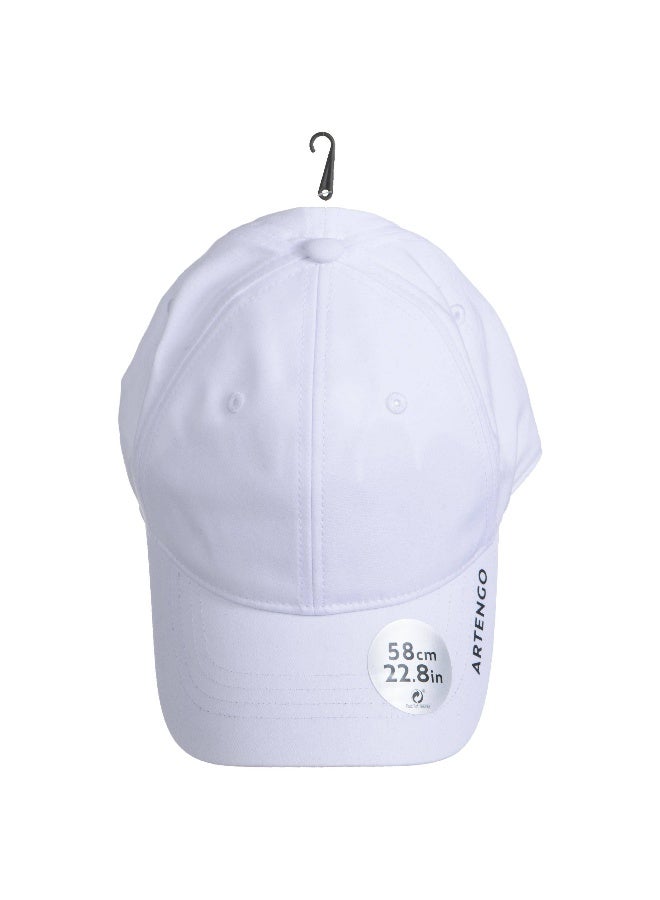 ARTENGO ARTENGO BY DECATHLON,Tennis Cap Tc 500 58 Cm - White - Image 2