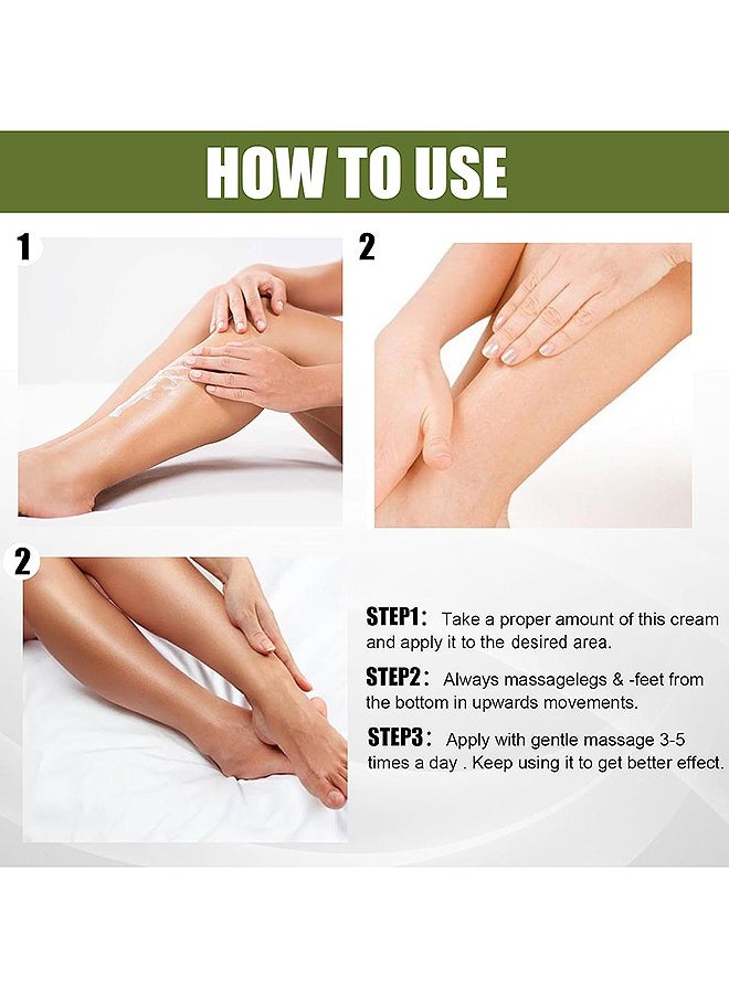 EELHOE - Varicose Veins Repair Cream, Spider Veins Repair Cream, Strengthen Capillary Health, Varicose Vein Treatment Cream For Legs, Improve Blood Circulation, Tired And Heavy Legs 50G - Image 1