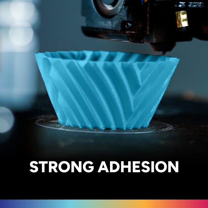 OVERTURE PLA Filament 1.75mm, Neatly Wound 3D Printer Filament 1kg Spool (2.2lbs), Dimensional Accuracy +/- 0.02 mm, Fit Most FDM 3D Printers (Light Blue) - Image 4