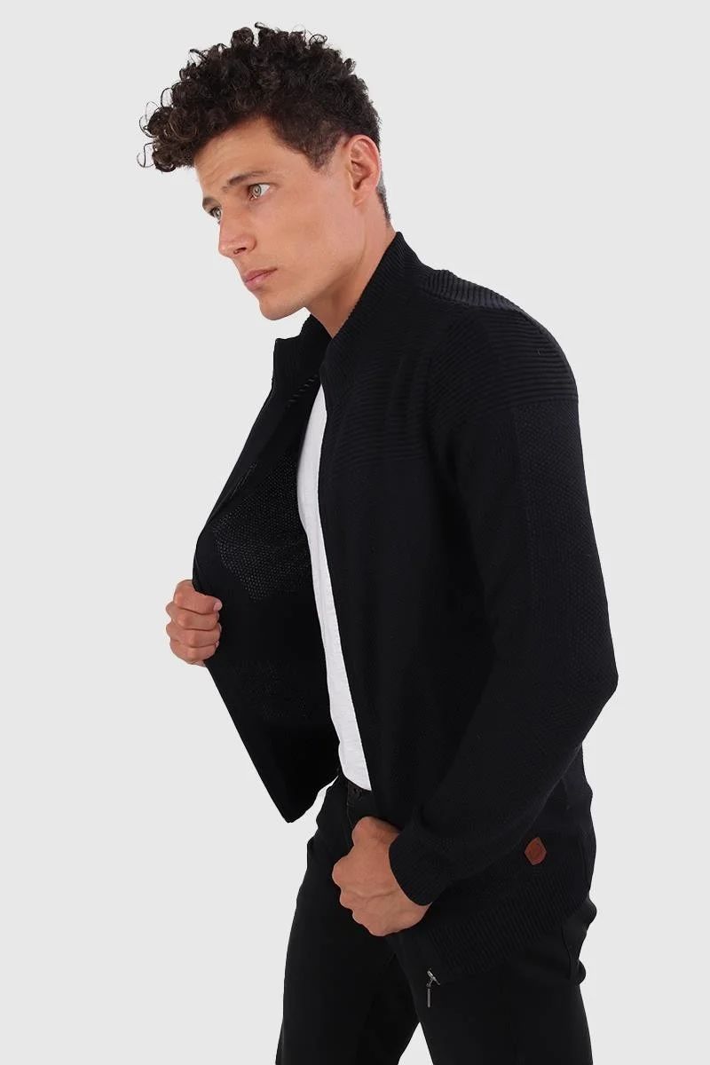الكسندر جاردي Zipper Regular Fit Casual Knitwear Cardigan
