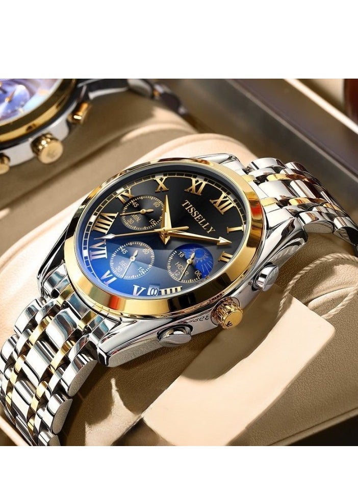 TISSELLY Fashion Men's Quartz Watch 