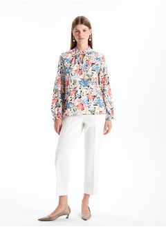 LC WAIKIKI Tie Neck Floral Women's Blouse  - Image 2