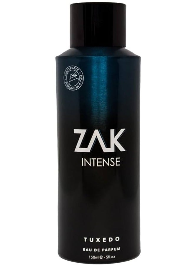 Zak Intense Tuxedo Eau De Parfum For Men 150 Ml