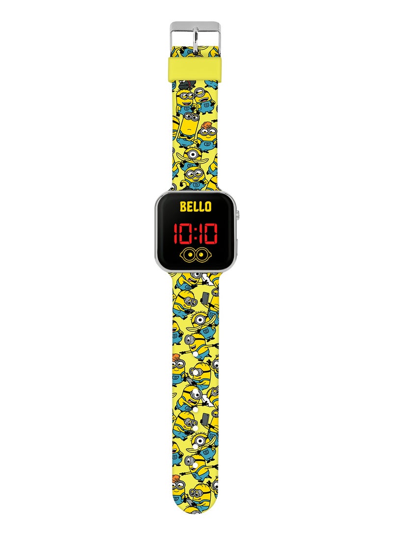 Minions Minions Printed Strap LED Watch - DMF4106ARG  - Image 2