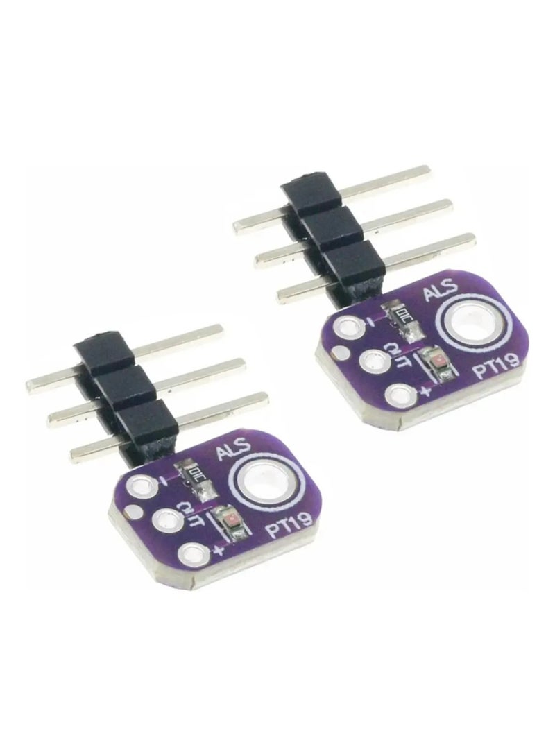 2x ALS-PT19 Analog UV Light Sensor for Arduino (Operating Voltage: 2.5V-5.5V) - Image 1