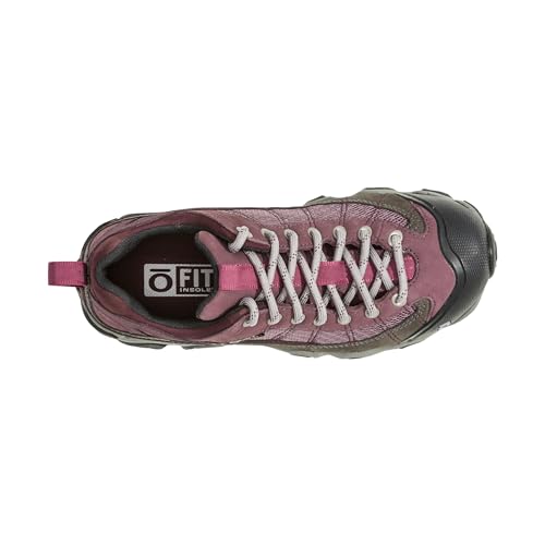 Oboz Women's Firebrand II Low B-Dry Hiking Shoe, Lilac, 9 - Image 5