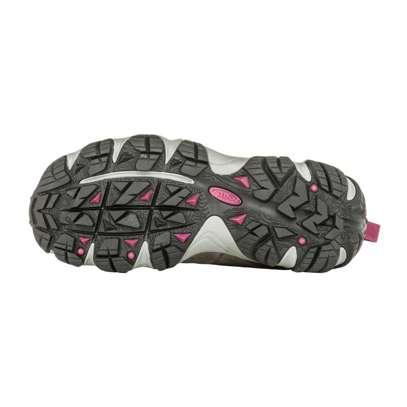 Oboz Women's Firebrand II Low B-Dry Hiking Shoe, Lilac, 9 - Image 2