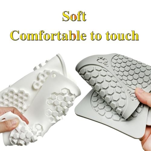 Acxydm 5PCS Tuile Molds Silicone Honeycomb Leaf Baking Mold,Acxydm Honeycomb Mold Silicone and Leaves, Fondant Molds with Bee Silicone and Leaf Mold, 3D Chocolate Molds Set for Making Sugar Craft,Cupcakes - Image 3