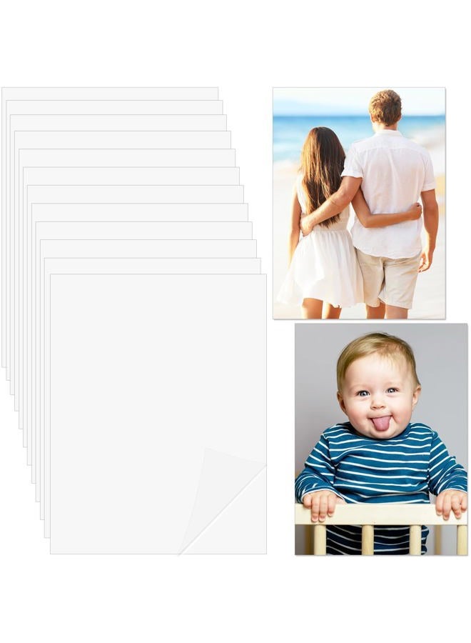 ArtCute 12 Pcs Sublimation Metal Photo Blanks Signs - 8''x10'' Aluminum Metal Signs Blank 0.45mm Thick Photo Sign Blank Poster Wall Photo Frame Metal Blanks Indoor Outdoor - Image 1