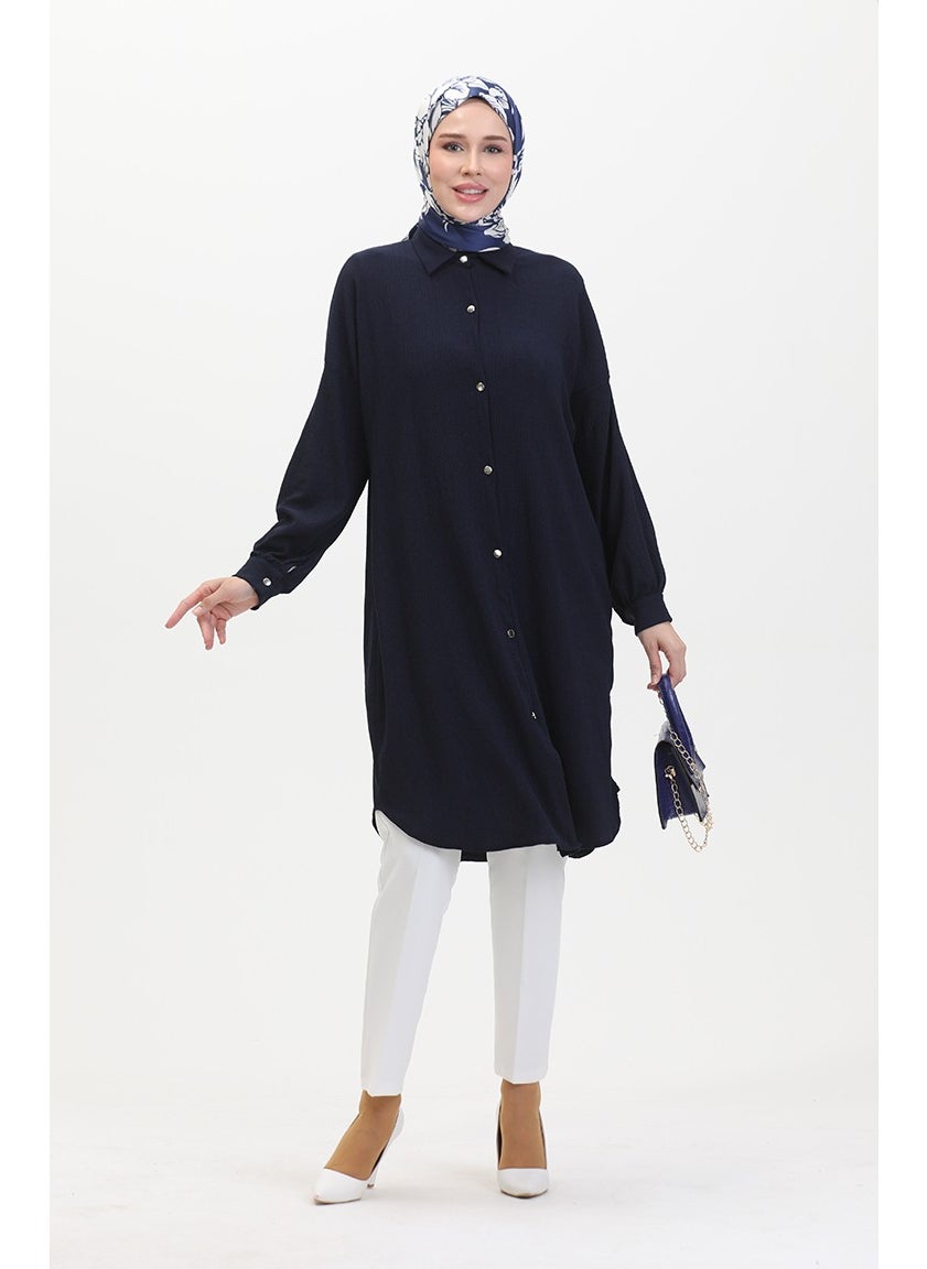 Buttoned Long Tunic 1046-04 Navy Blue - pzsku/ZA4B3184758E127BE2AFFZ/45/_/1738829661/d682c407-1d58-4112-bda9-25f797dc4fd0