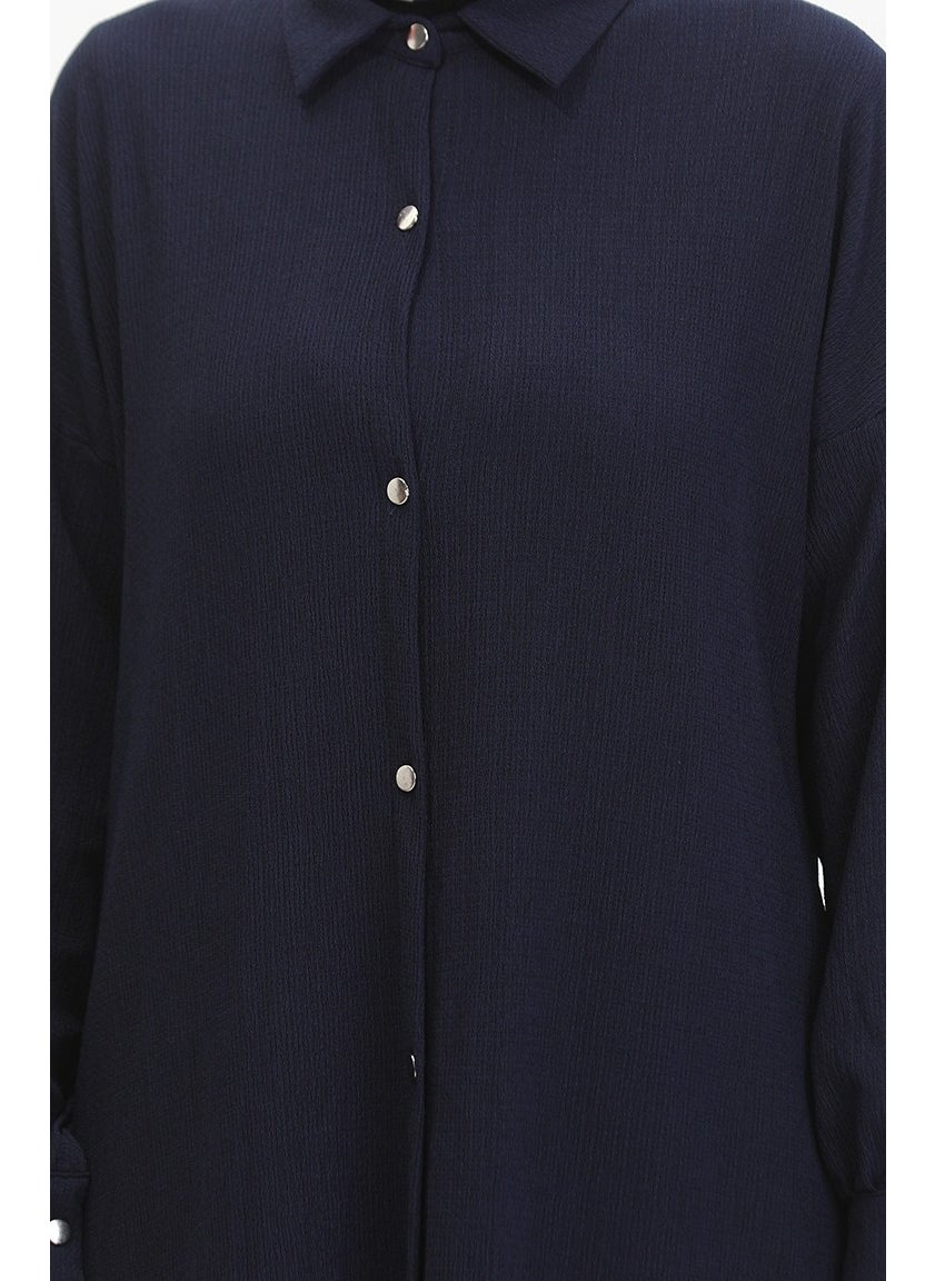 Buttoned Long Tunic 1046-04 Navy Blue - pzsku/ZA4B3184758E127BE2AFFZ/45/_/1738829662/52b01904-41a3-4adb-ad93-7aa26dcc62a6