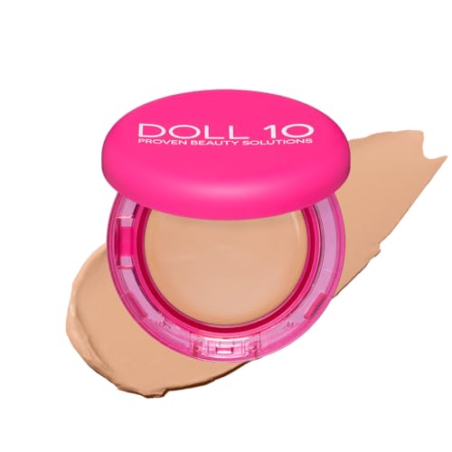 Doll 10 Peptide Bounce Balm Foundation Hydrating AgeDefying Foundation for Older Women All Skin Types Vegan Clean Natural Medium Buildable Coverage Blurs Fine Lines FairLight - Image 1
