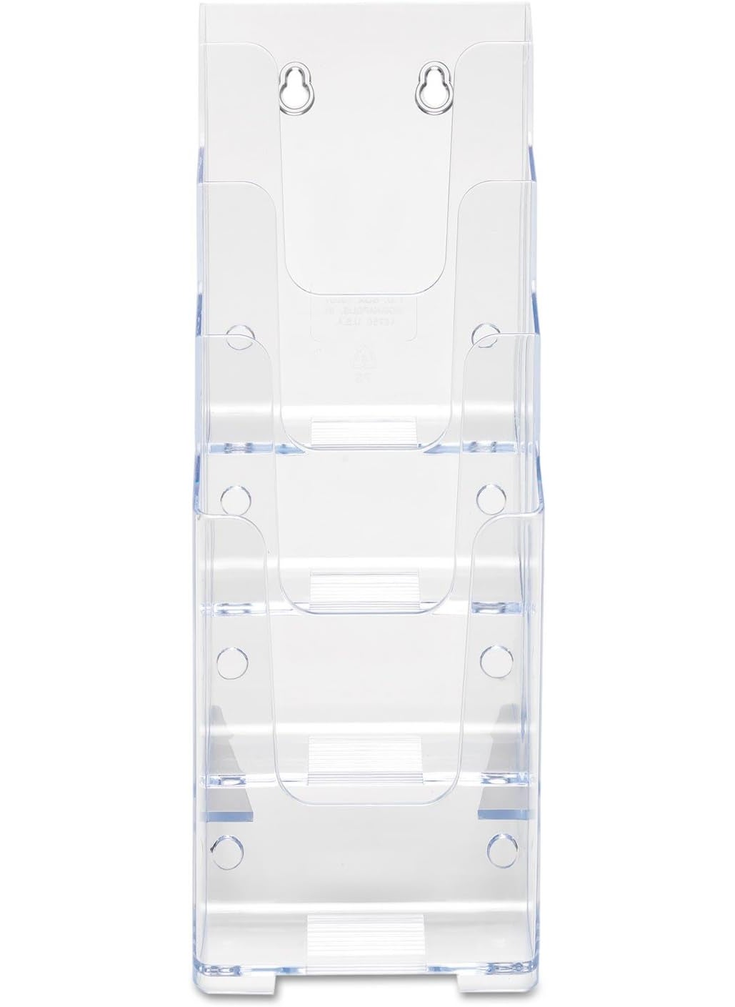 Deflecto Deflecto 77701 Literature Holder 4 Leaflet 478Inch x8Inch x10Inch Clear  - Image 4