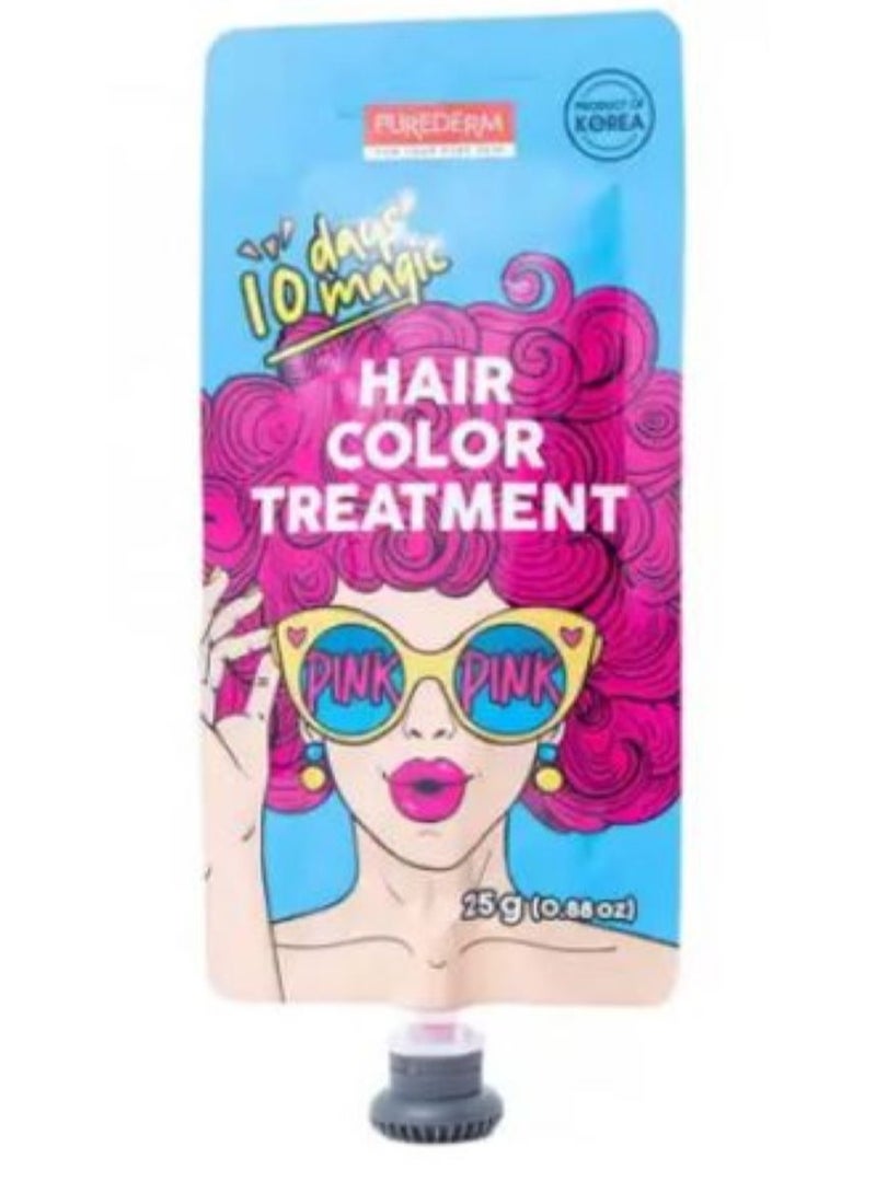 بير ديرم بيورديرم صبغة مؤقتة للشعر 25 جم بينك اللون الوردي - Image 1