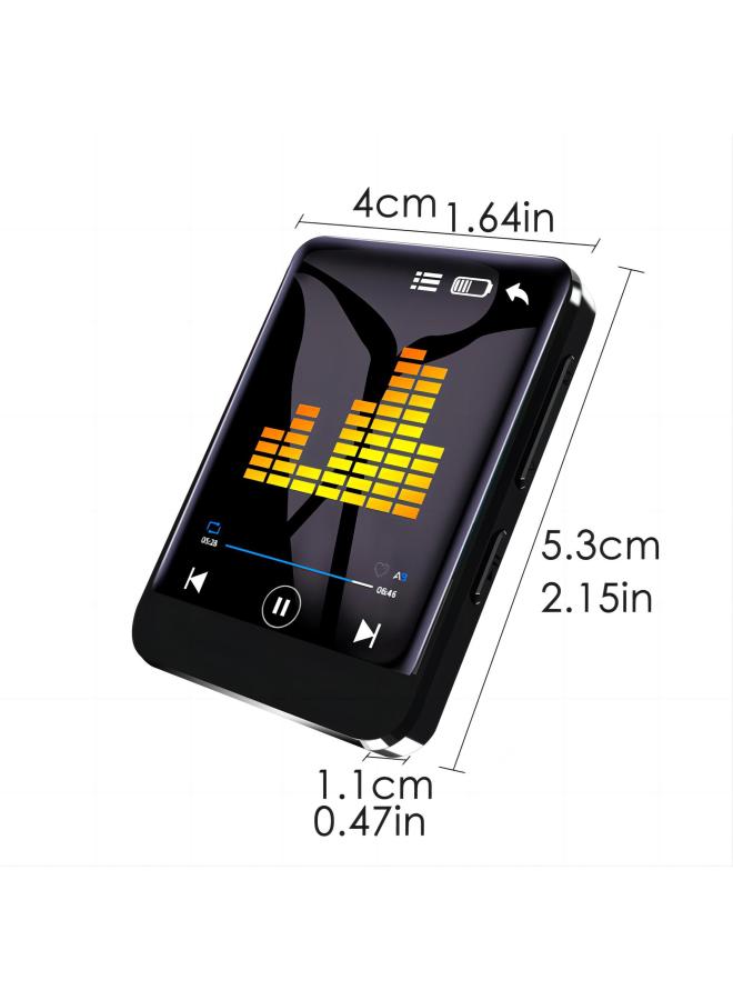 Small Touch Screen For Mp3 Walkman Music Player Students Bluetooth Reading Novels Mp4 Listening To Songs-Body Color:MB51-Memory Capacity:32GB - Image 3