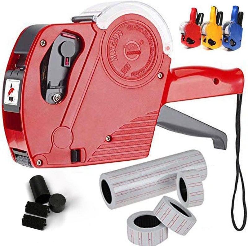 Mose Cafolo مسدس تسعير موس كافولو MX-5500 مع الملصقات والأحبار - Image 1
