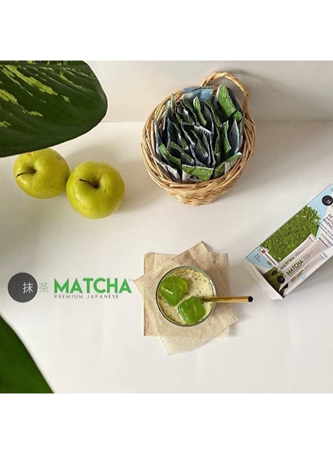 MATCHA Premium Japanese Matcha Detox Antioxidant Powder - 20 Sachets x 2 | Instant Green Tea Drink Mix - Image 4