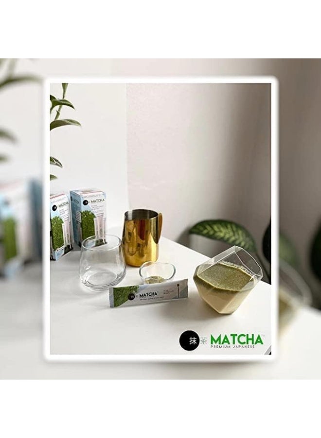 MATCHA Premium Japanese Matcha Detox Antioxidant Powder - 20 Sachets x 2 | Instant Green Tea Drink Mix - Image 2