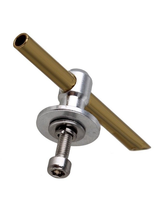 BQLZR Silver 50Mm Length Id 3Mm Od 4Mm Tube Transom Mounting Water Pickup For Rc Boat - Image 3