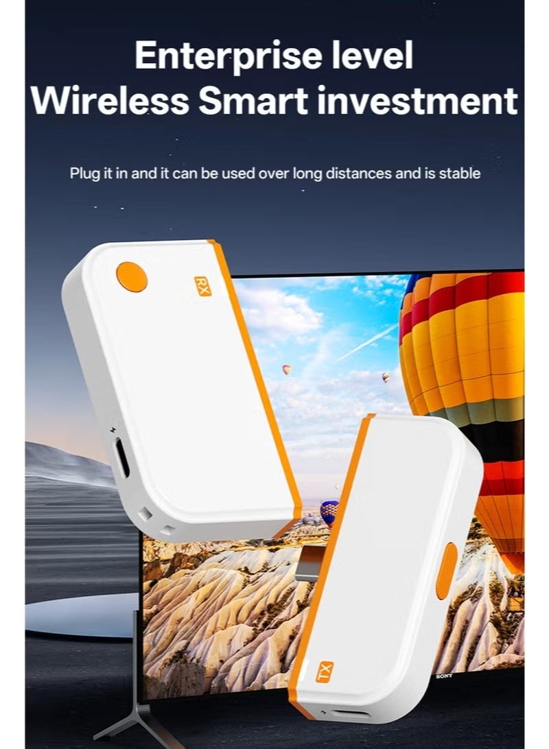 CHD09-HD-TX-RX 1080p TYPE-C Wireless HDMI Extender 50m USB C Point to Point HDMI Transmitter and Receiver for Laptop PC DVD TV Monitor - Image 2