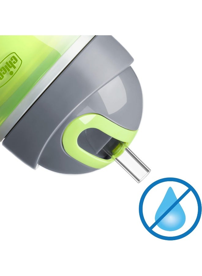 Chicco 9oz. Double-Wall Insulated Flip-Top Sippy Cup with Silicone Straw and Spill-Free Lid - Image 3