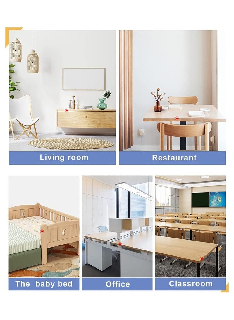 VIUAUAX Safety Edge Corner Protector Set,Clear Baby Proofing Guards, Soft Silicone Bumper Strip,For Sharp Corners Of Cabinets、Tables And Drawers Silicone Soft Corner Protectors.2m nano bumper strip, single-sided thickening table corner protection strip, waterproof strong anti-mold stickers, car door bumper strips. - Image 4