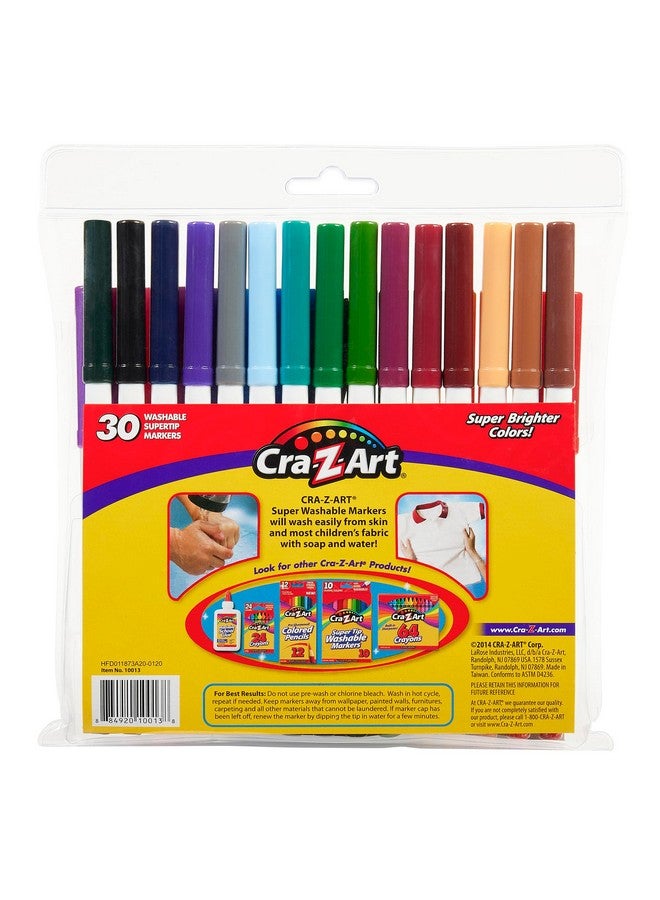 كري-زي-آرت أقلام تحديد فائقة الجودة قابلة للغسل، 30 قطعة - Image 2